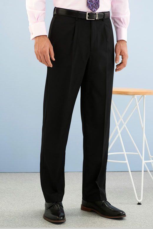 Single Pleat Trouser in Corduroy | Women's Pants | Argent