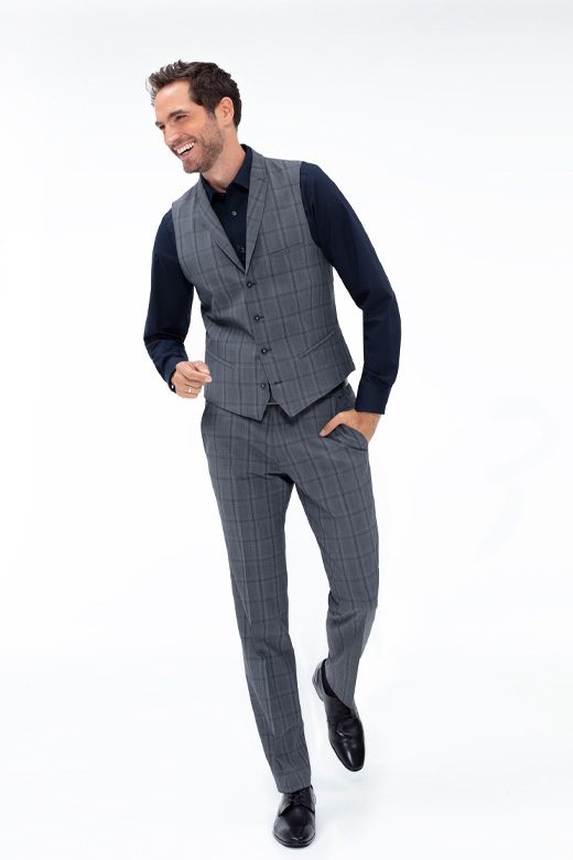 Formal Style Waistcoat and Trousers. Stock Image - Image of outfit,  designer: 116540095